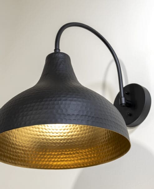 Hammered Dome Wall Sconce