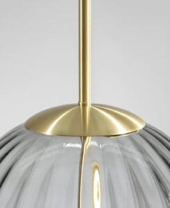 Smoked Glass – Lasina Pendant – 3