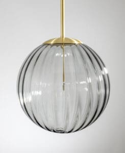 Smoked Glass – Lasina Pendant – 8