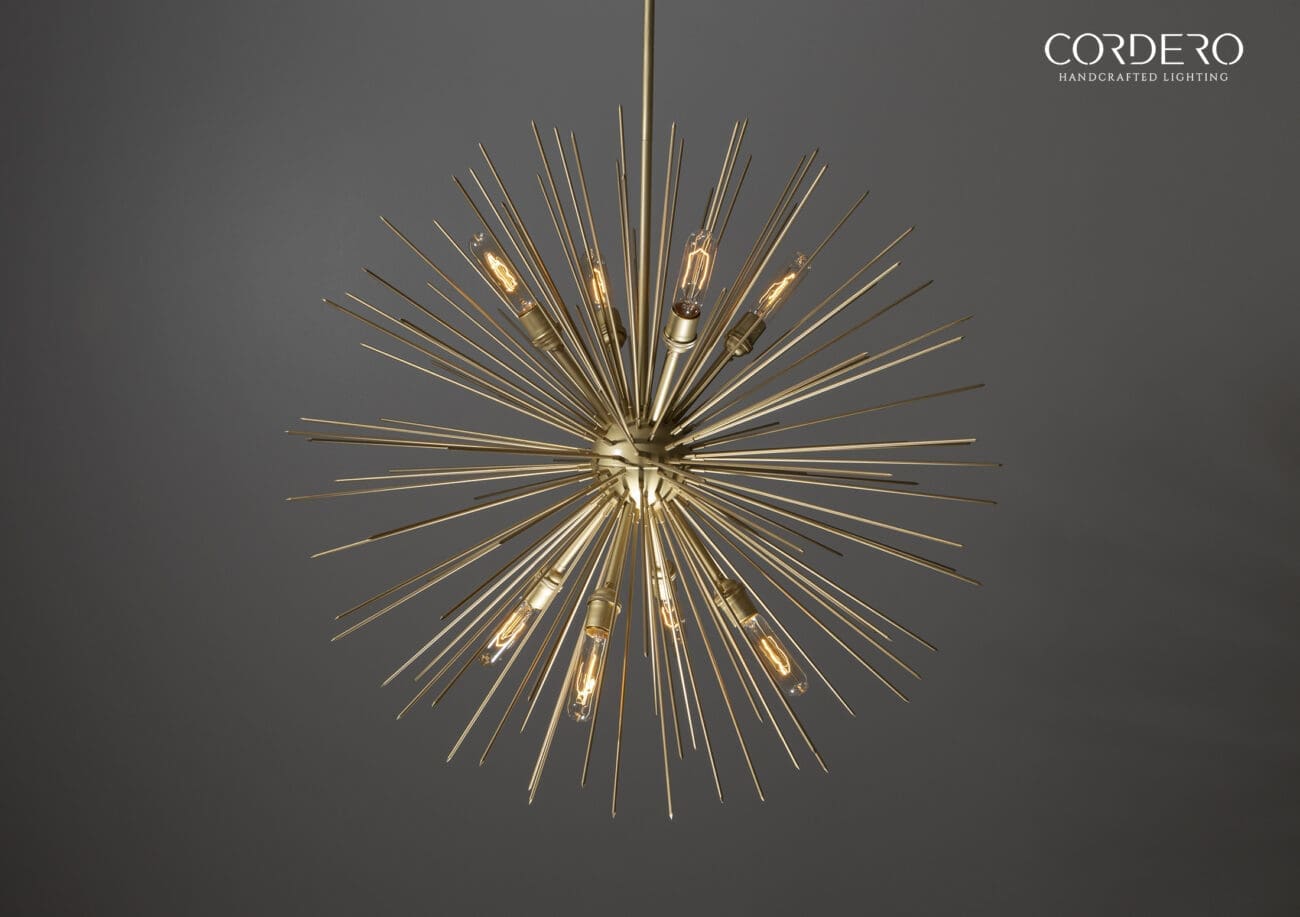 Cordero Handcrafted Lighting, Naoma Orb Pendant Light