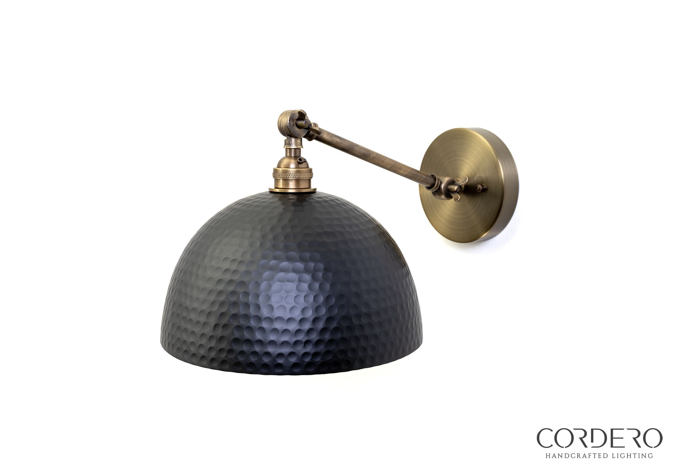 Hammered Dome Wall Sconce