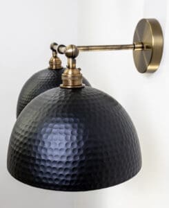 Hammered Dome Sconce