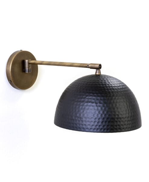 Corvo Hammered Dome Sconce