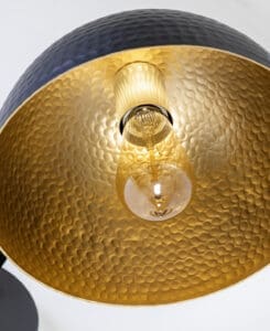 Single Hammered Dome Sconce-8