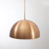 Copper Dome Pendant Light