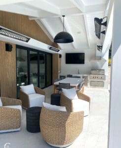 36" Hammered Dome Light