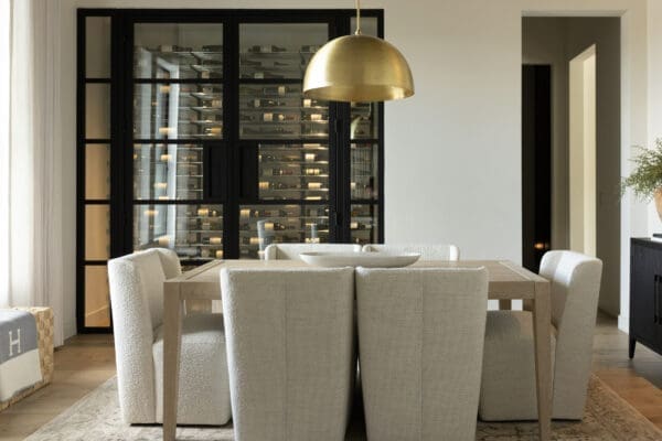 dark and moody editorial interior designer photoshoot