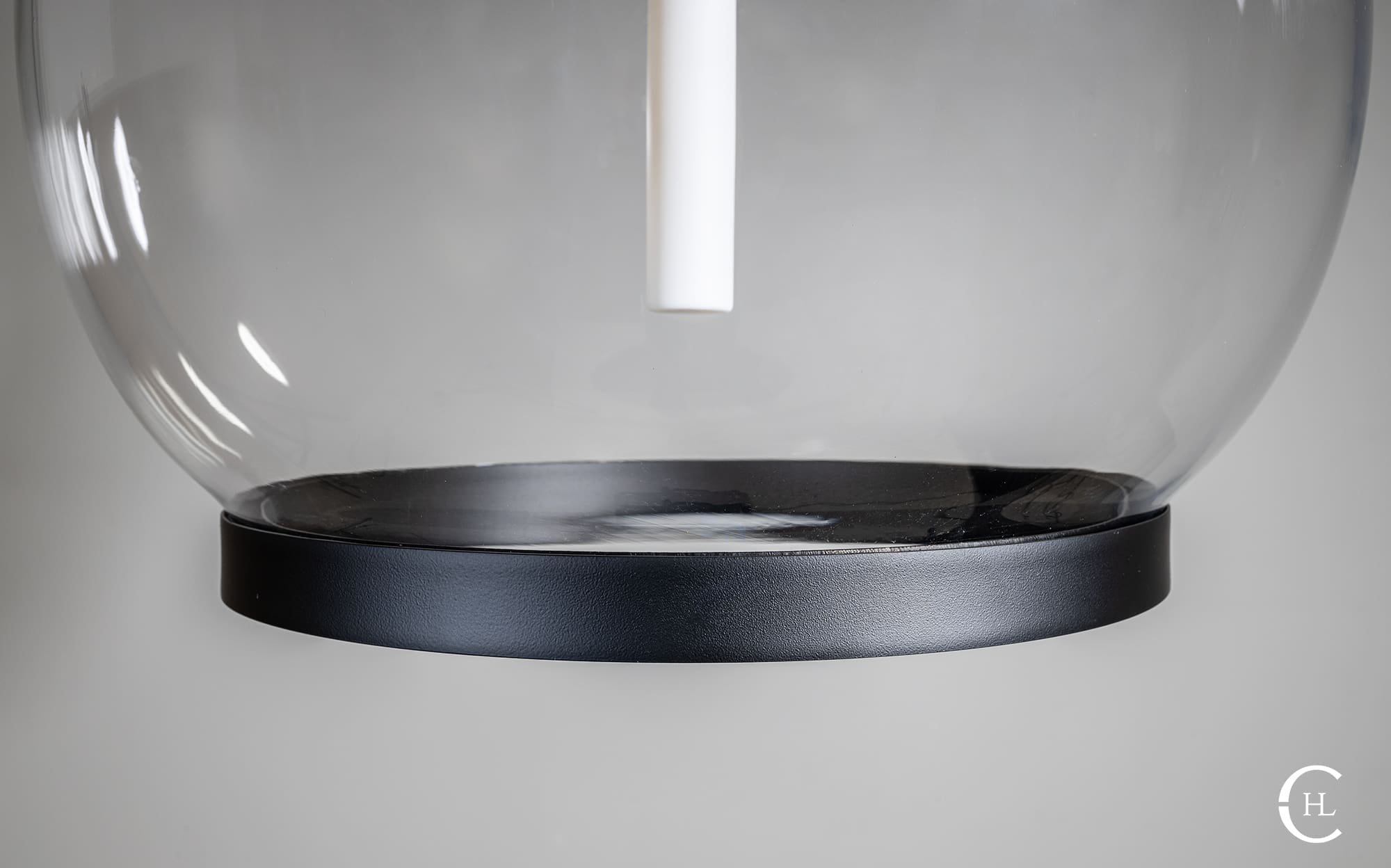 Smooth Ring Globe Pendant Light