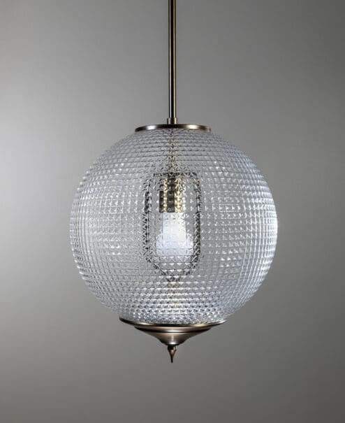 Diamond Globe Pendant