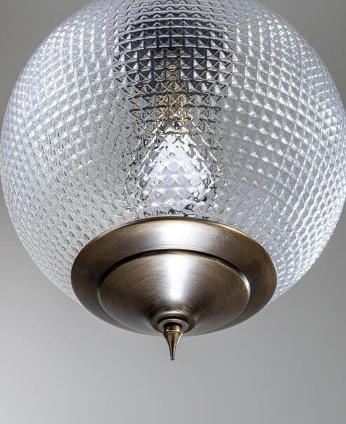 Diamond Globe Pendant