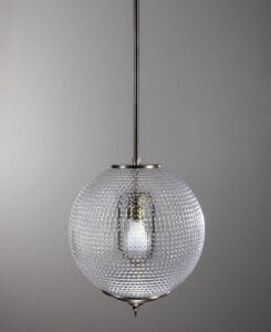 Diamond Globe Pendant