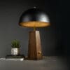 Hammered Dome Table Lamp