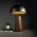 Hammered Dome Table Lamp