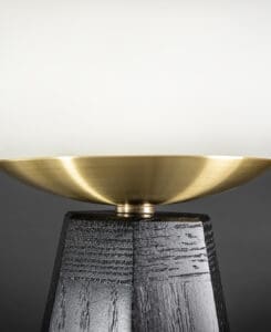 Satin Opal Table Lamp