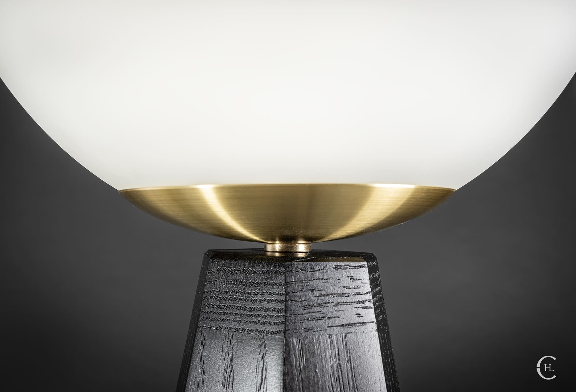 Satin Opal Table Lamp
