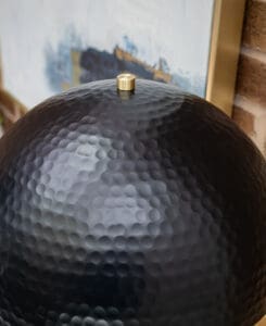 Hammered Dome Table Lamp