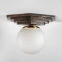 Geometric Flush Mount Light