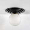 Wooden Ceiling Flush Mount Light