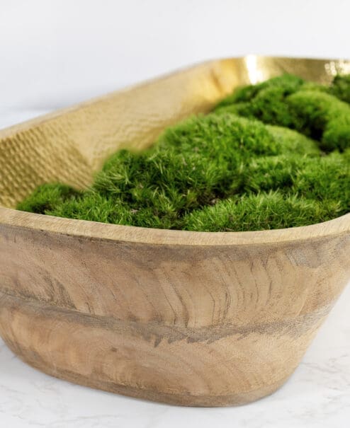 Hammered Brass Dough Bowl