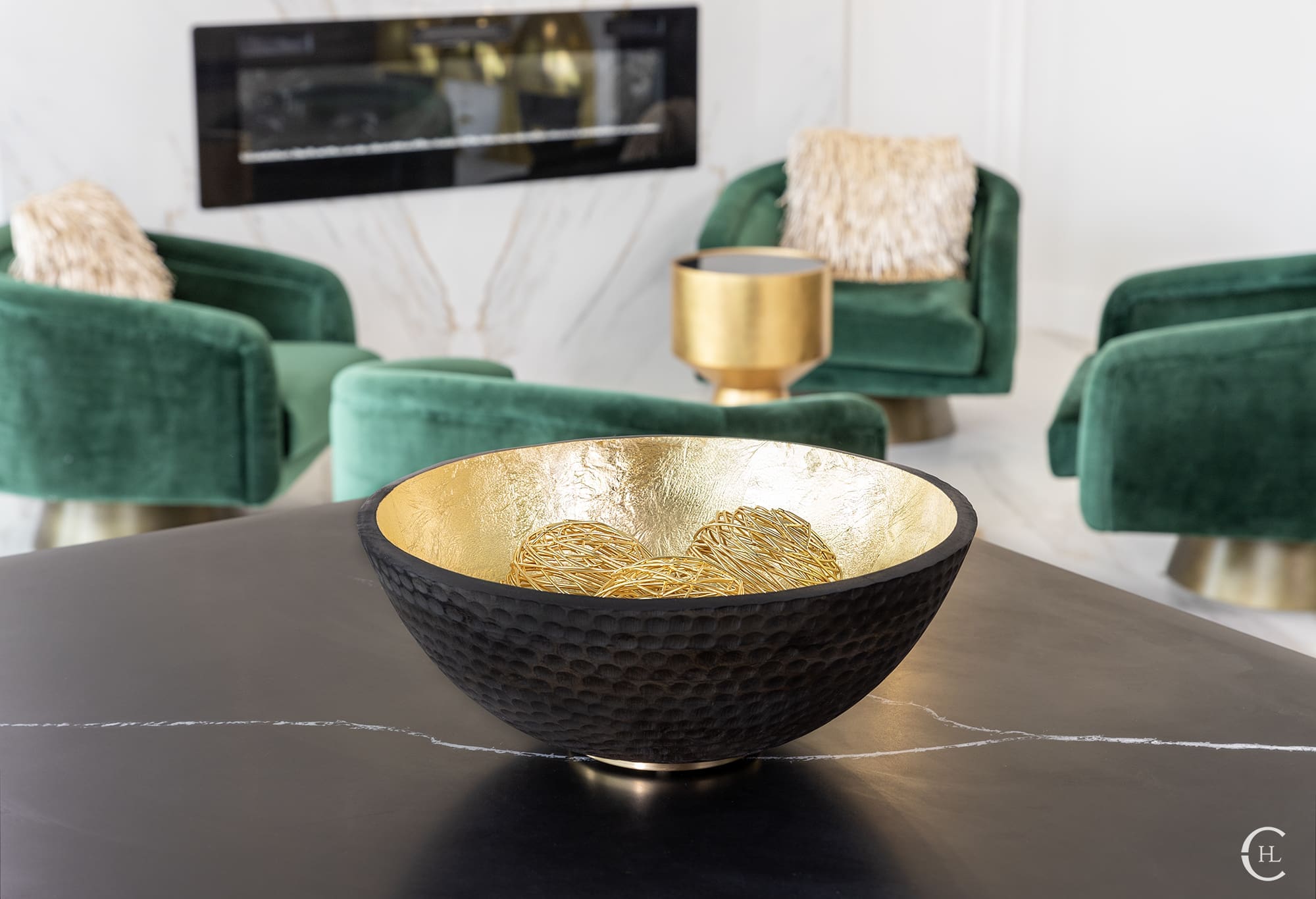Koura Gold Leaf Bowl