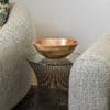 Copper Hammered Bowl