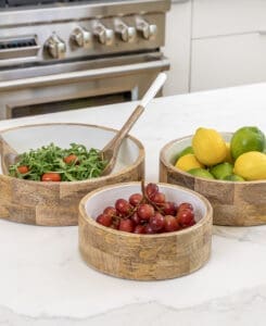 The Koura White Enamel Bowl