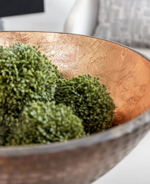 Copper Leaf Bowl