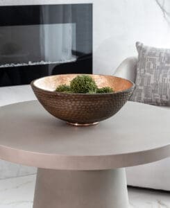 Koura Copper Leaf Bowl