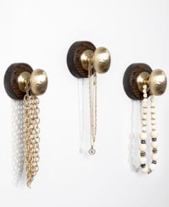 Hammered Knob Hanger