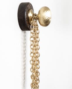 Hammered Knob Hanger