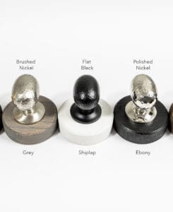 Hammered Knob Hanger