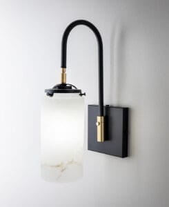 Alabaster Sconce