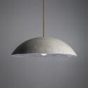 Concrete Dome Pendant Light