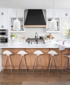 Kitchen featuring Farina Ceramic Bell Pendant