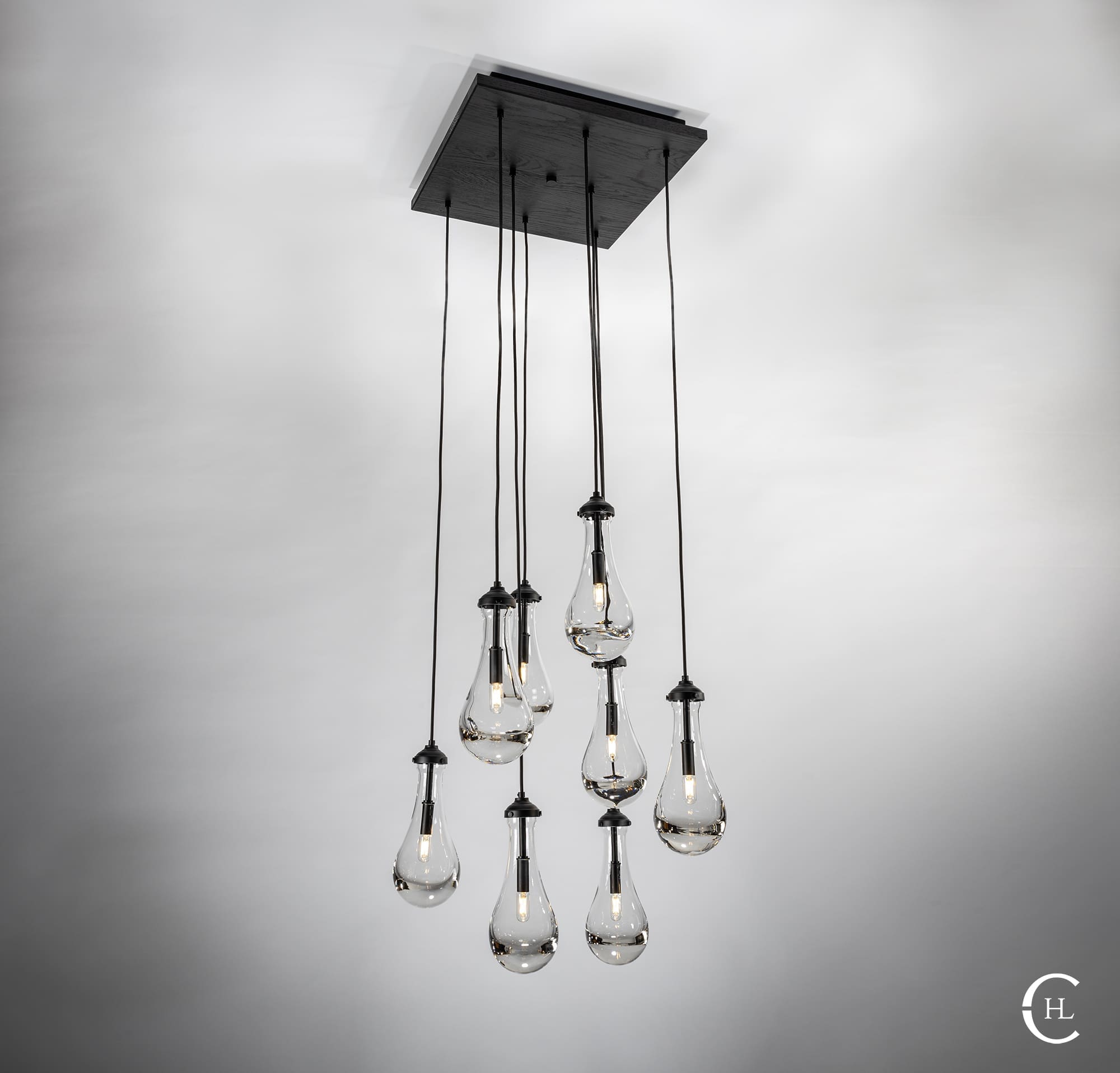 Glass Chandelier