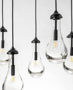 Dining Room Glass Chandelier