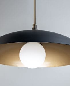 Skytop Satin Opal Glass Dome Pendant-3