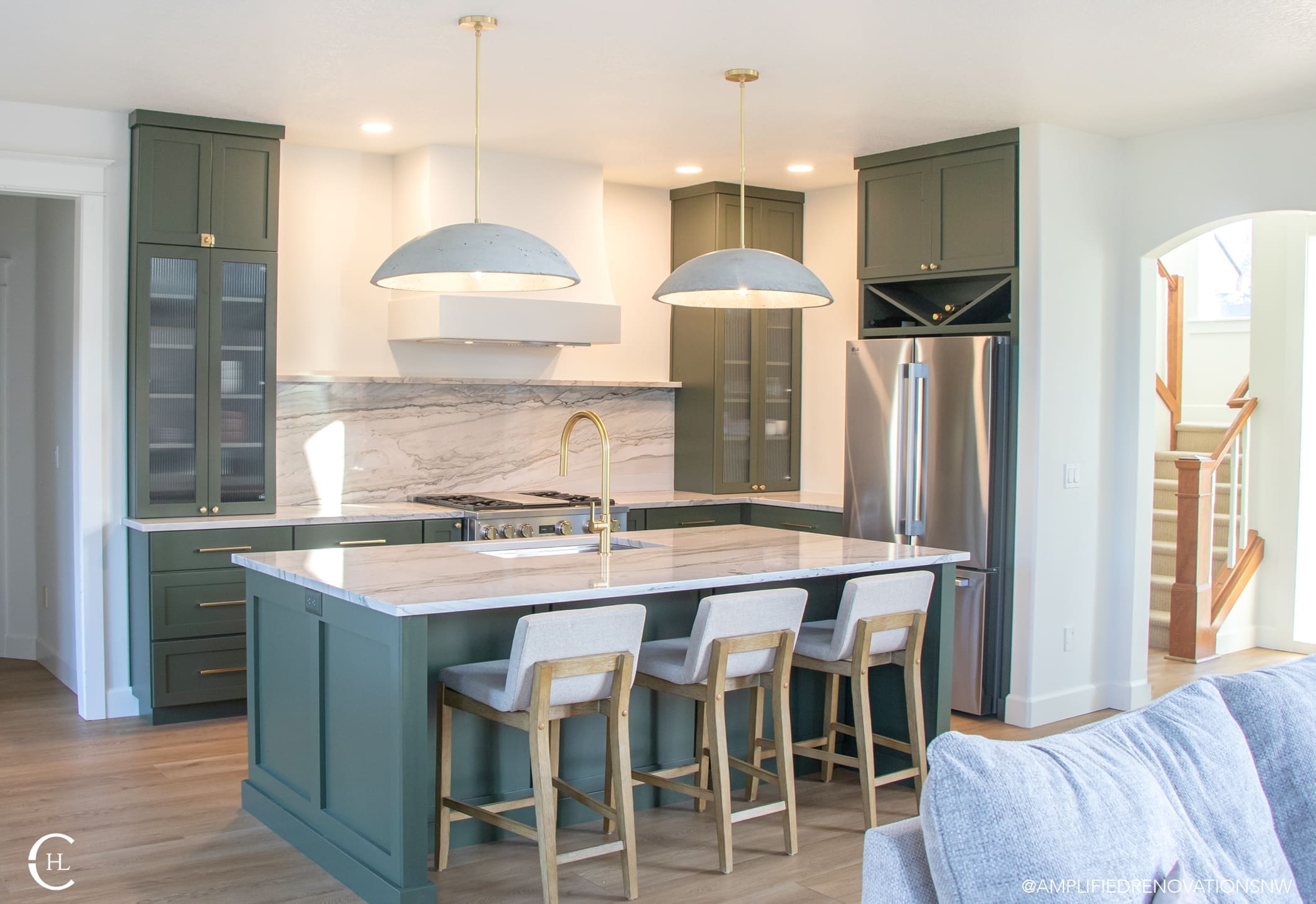 Concrete Pendant Light