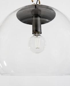 Glass Globe Pendant Light