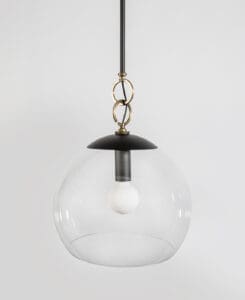 Glass Globe Pendant Light