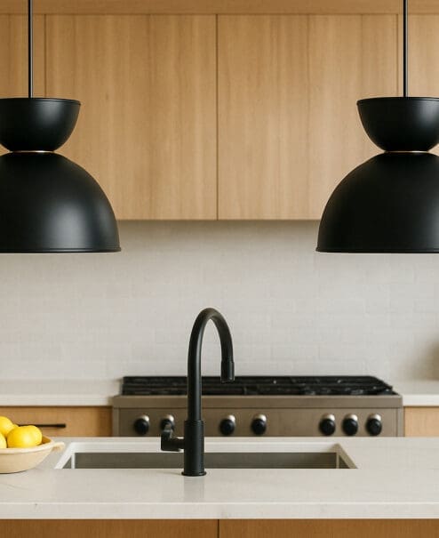 Alternative view of Nuvira Dome Pendant Light - Customizable