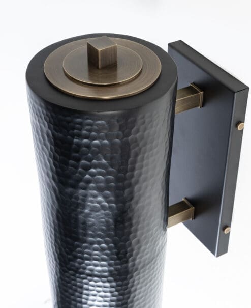 Outdoor Hammered Light Fixture