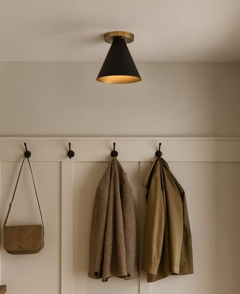 Alternative view of The Radnor Flush Mount