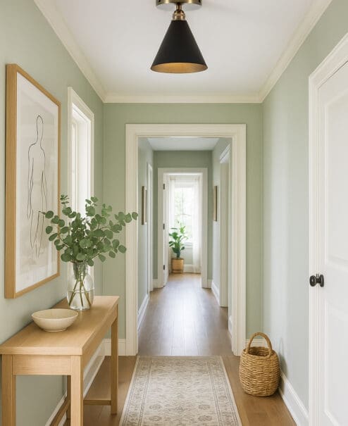 Alternative view of The Fynn Semi-Flush Mount