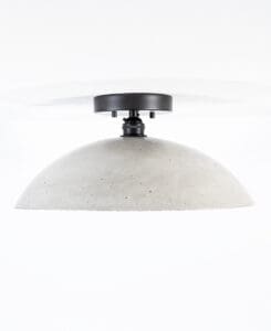 Kyrene Concrete Flush Mount Light1