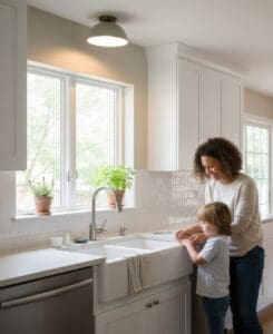 Galilean Classic Concrete Flush Mount-1