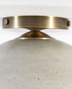 Galilean Classic Concrete Flush Mount-2