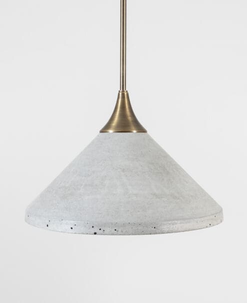 Cone Concrete Pendant Light