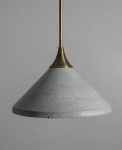 Cone Concrete Pendant Light