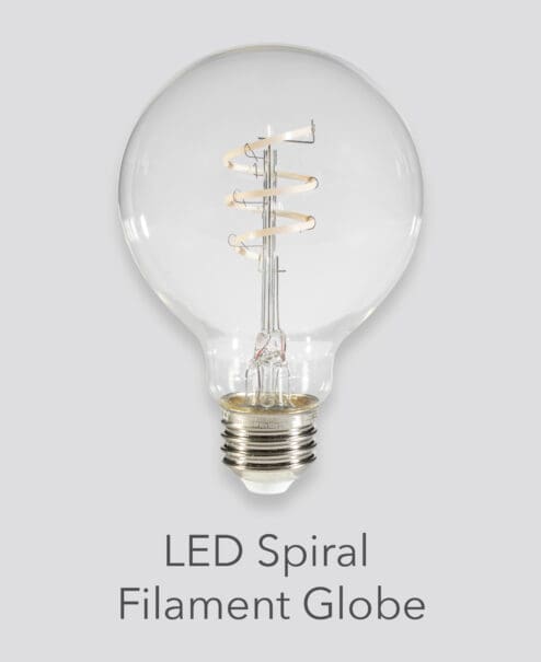 LED Spiral Globe Bulb